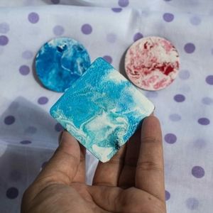 Fluid Art Fridge Magnets